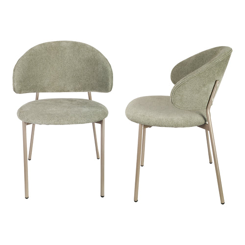 Matgrupp Lipis textil grön i set [en.casa]