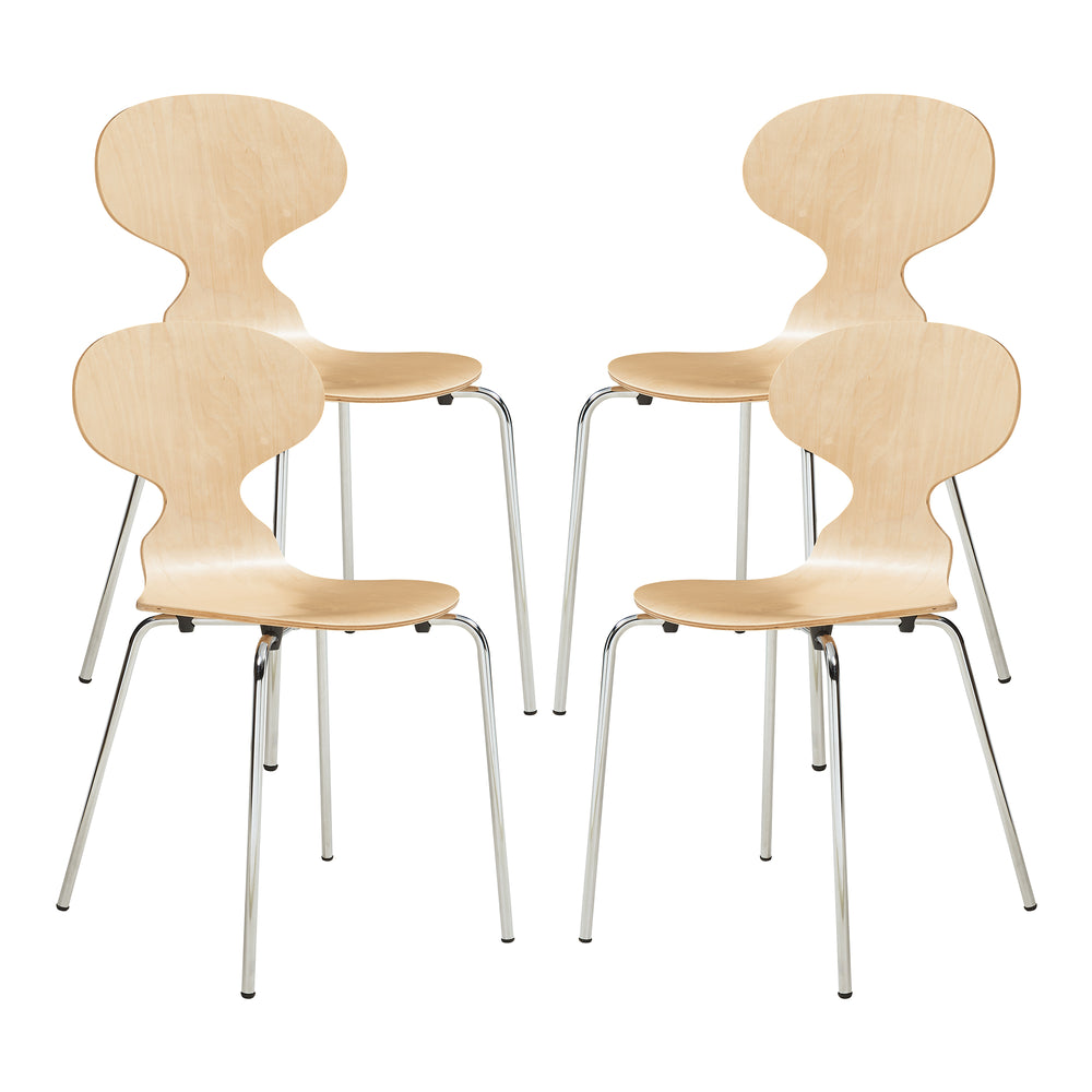 Matgruppstol Kil 4-pack [en.casa]