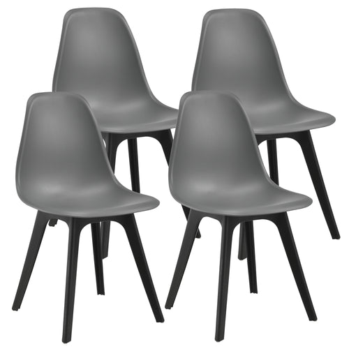 4-pack Brevik matstol 83x54x48 cm i olika färger en.casa - premiumXL