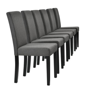 Matstolsset Hamburg textil [en.casa] - premiumXL