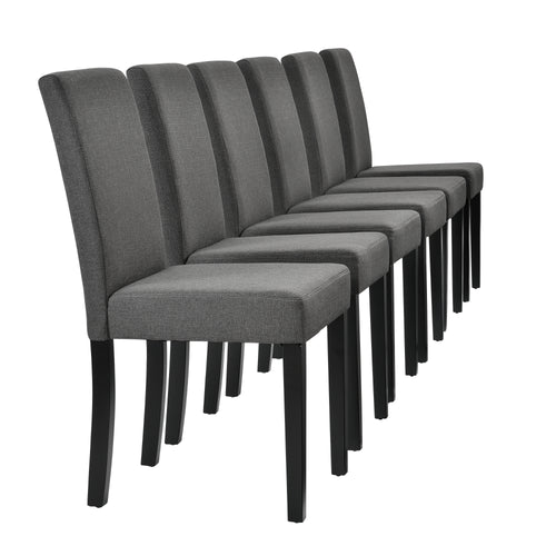 Matstolsset Hamburg textil [en.casa] - premiumXL