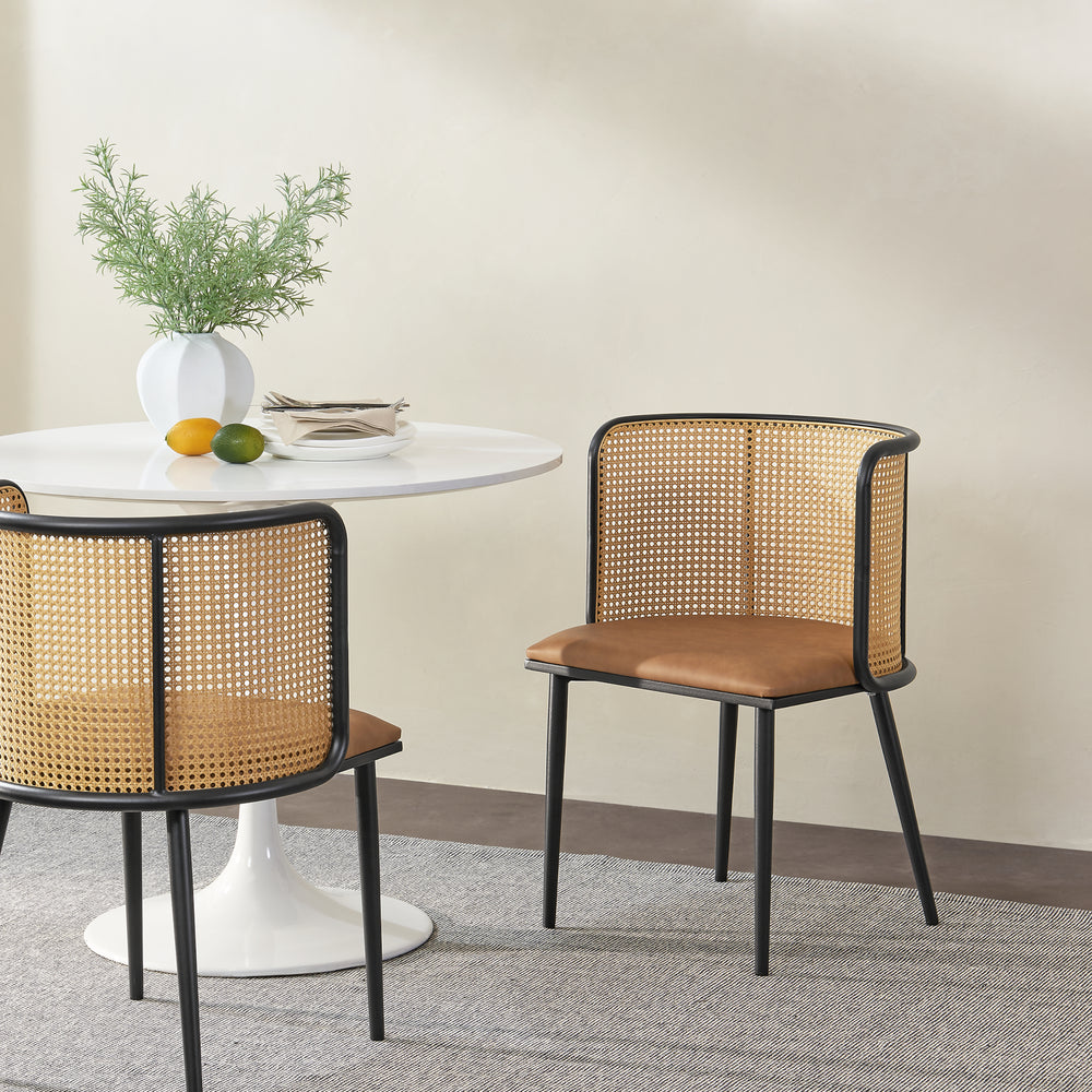 Matstol Flen 2-pack i olika färger [en.casa] - premiumXL