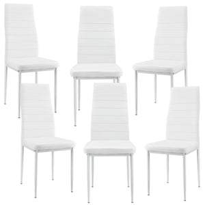 Matstol 6-pack Vardagsrum Matsal en.casa - premiumXL