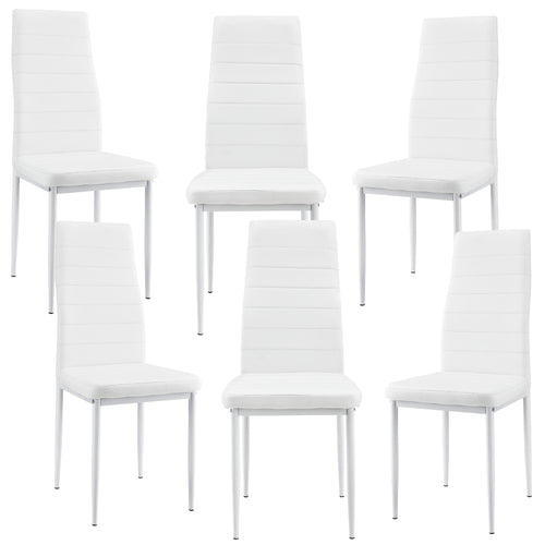 Matstol 6-pack Vardagsrum Matsal en.casa - premiumXL
