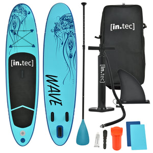 Uppblåsbar Paddelbräda Benguela SUP bräda Stand Up Paddleboard 305x71x10cm [in.tec] välj modell