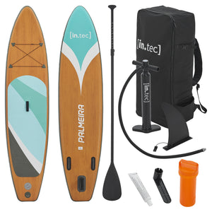 Uppblåsbar SUP-bräda Palmeira Stand Up paddelbräda 320x76x15 cm [in.tec] välj modell
