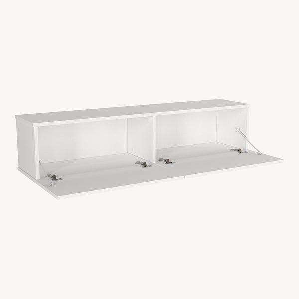 TV-bänk Verpsboga 135x31,5x30 cm [en.casa]