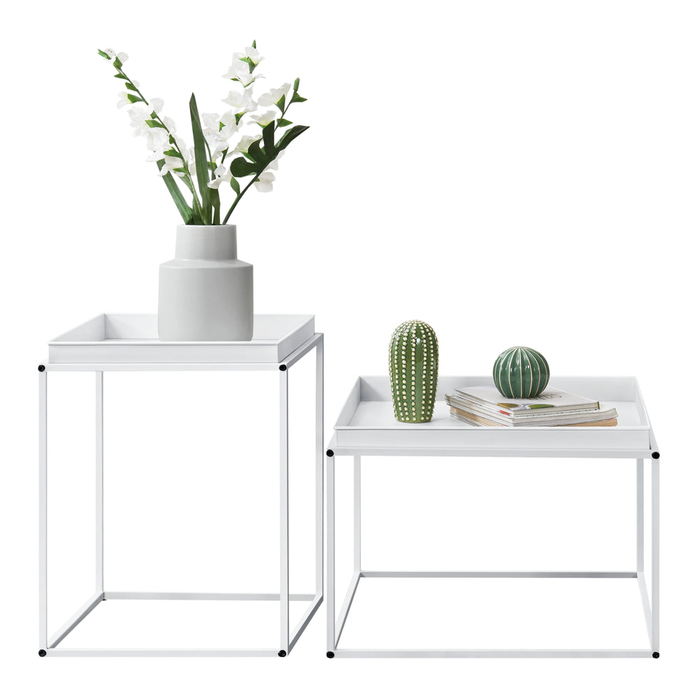 2-pack brickbord Helier i olika storlekar och färger en.casa - premiumXL