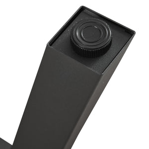 Bordställ 2-pack Höströ Svart [en.casa]