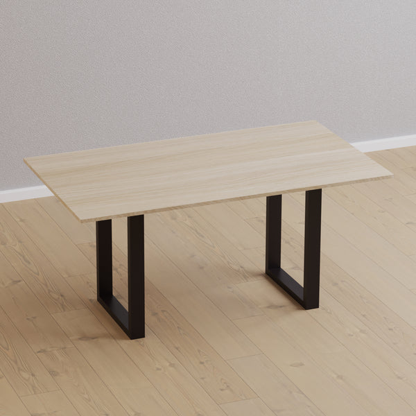 Bordsben Holsted set om 2 stål svart [en.casa] välj modell