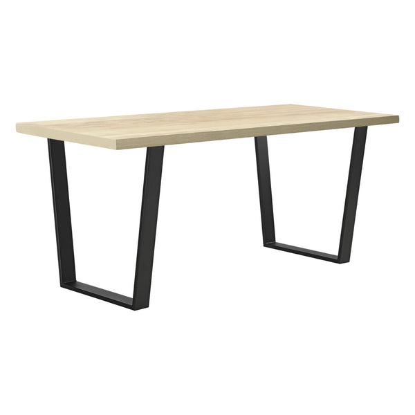 Bordsben set om 2 stål svart matt DIY [en.casa] välj modell