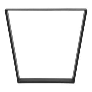 Bordsben set om 2 stål svart matt DIY [en.casa] välj modell