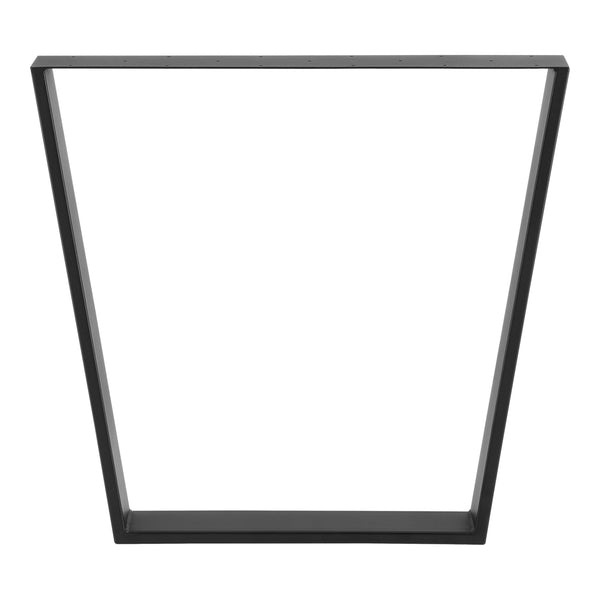 Bordsben set om 2 stål svart matt DIY [en.casa] välj modell