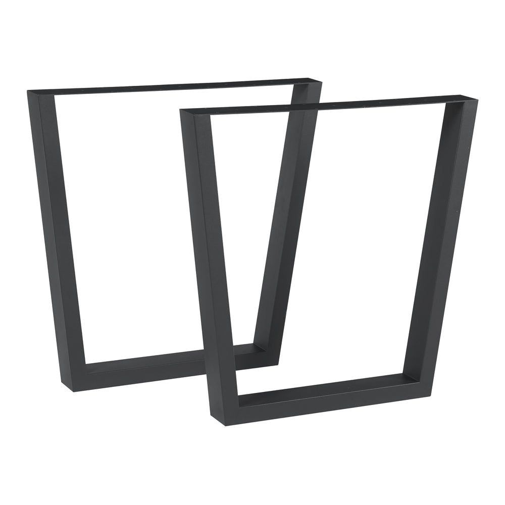 Bordställ 2-pack Lalling Svart [en.casa]