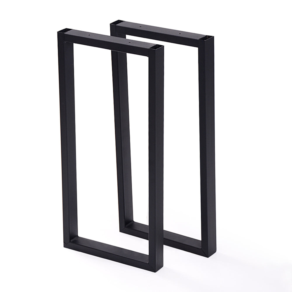 Bordstativ Møldrup 56x27cm Svart [en.casa] - premiumXL