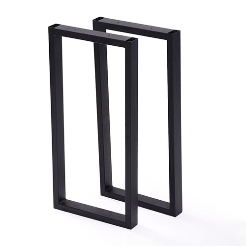 Bordstativ Møldrup 56x27cm Svart [en.casa] - premiumXL
