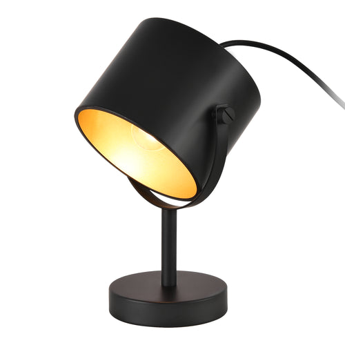 Bordslampa Farstorp 1 x E27 Svart [lux.pro] - premiumXL