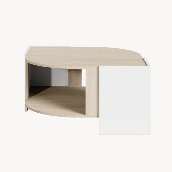 Soffbord Klipsari 75x75x40 cm [en.casa]