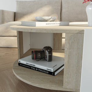 Soffbord Klipsari 75x75x40 cm [en.casa]