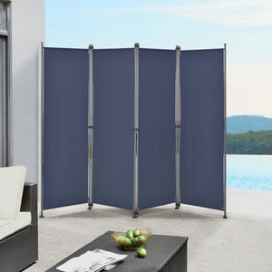 Rumsavdelare Modica Outdoor 170x215 cm fyrdelad i olika färger pro.tec - premiumXL