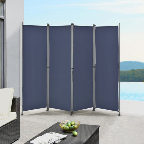 Rumsavdelare Modica Outdoor 170x215 cm fyrdelad i olika färger pro.tec - premiumXL
