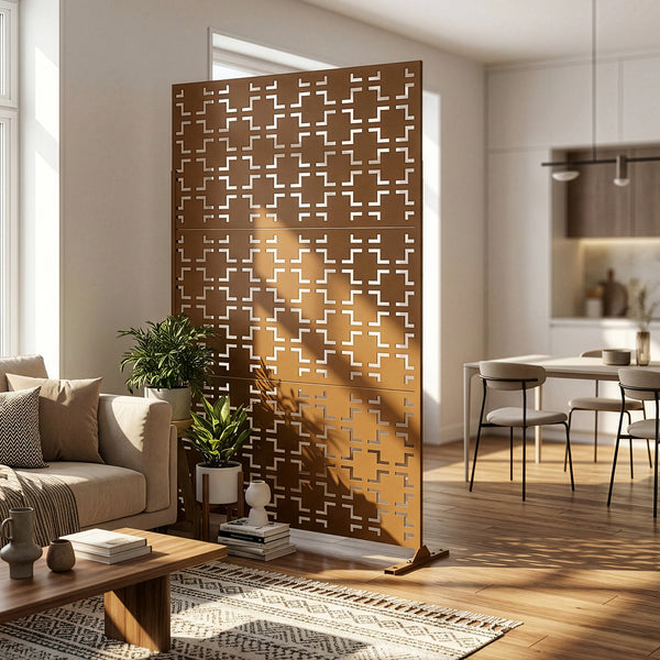 Skärmvägg Basciano stål [casa.pro] välj modell