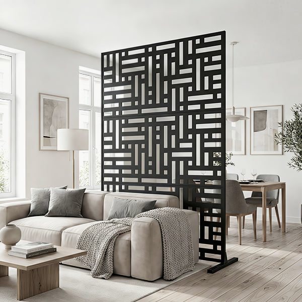 Skärmvägg Bernalda stål [casa.pro] välj modell