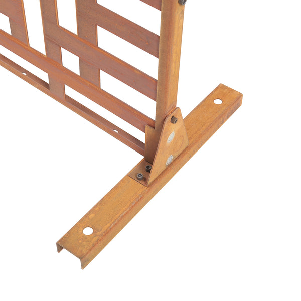 Skärmvägg Bernalda stål [casa.pro] välj modell