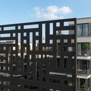 Skärmvägg Bernalda stål [casa.pro] välj modell