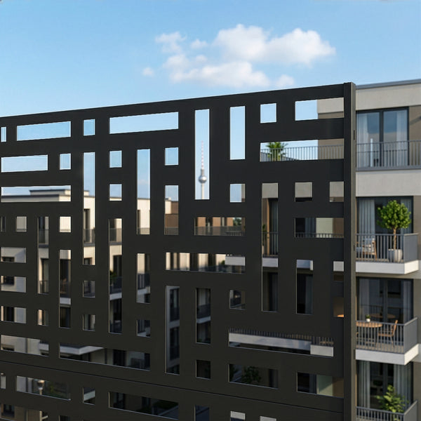 Skärmvägg Bernalda stål [casa.pro] välj modell