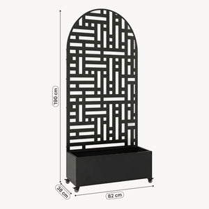 Avdelare Bernalda med blomlåda bågform [casa.pro]
