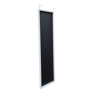 Dörrspegel Lesina Aluminiumram 120x37cm [en.casa]