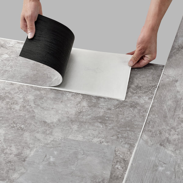 Vinylgolv självhäftande vinylgolv slate grey oak [neu.haus] välj modell