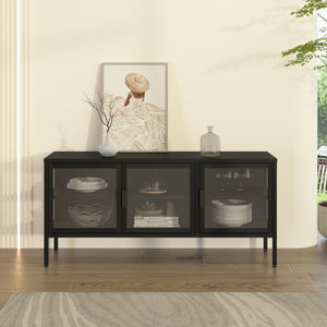 Vitrinskåp-Sideboard Borshavisa [en.casa]