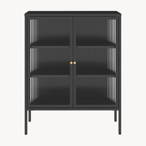 Vitrinskåp-Sideboard Vinterhavn [en.casa]