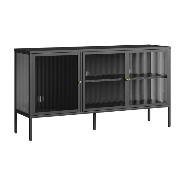 Vitrinskåp-Sideboard Vinterhavn [en.casa]