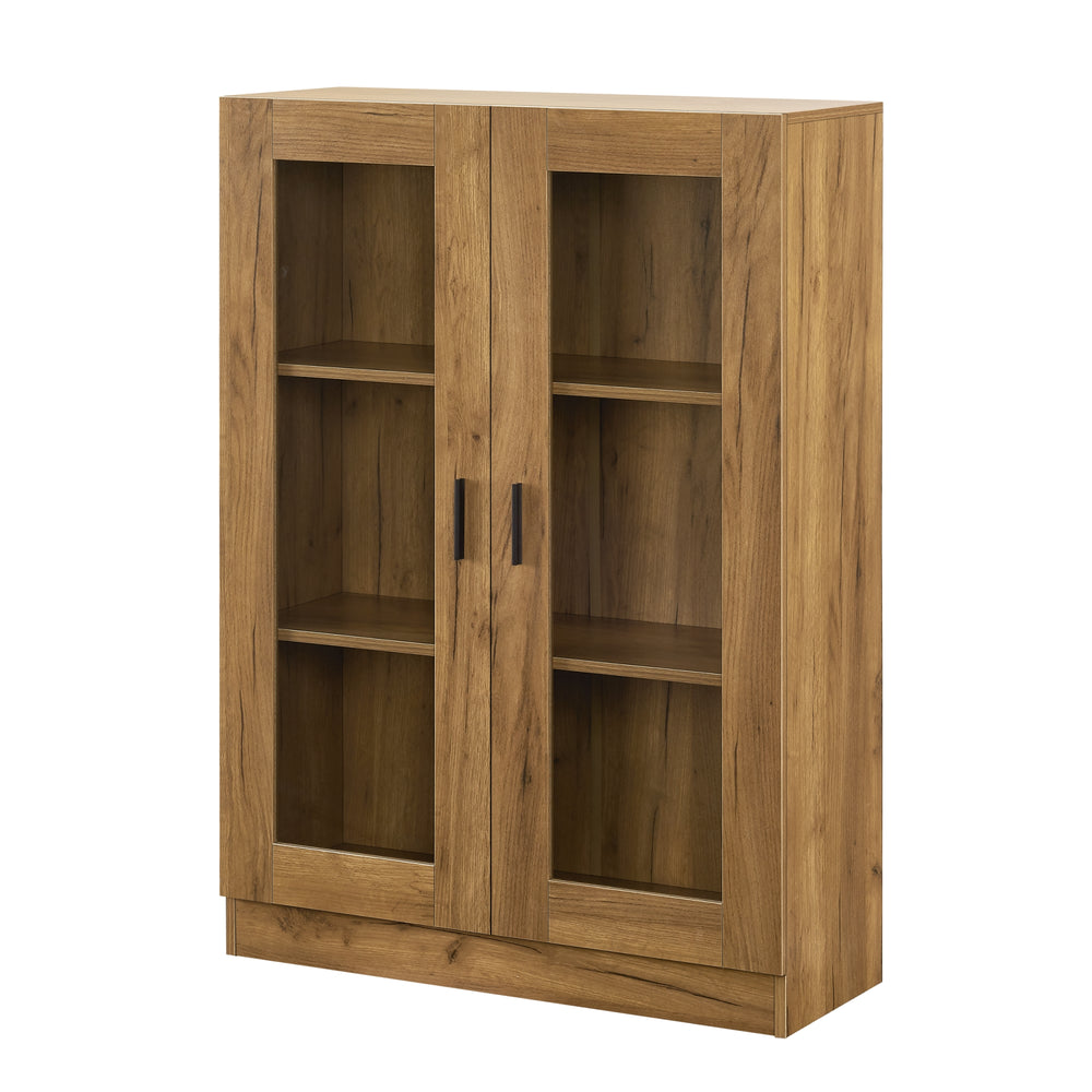 Vitrinskåp Sorø 80x31x115cm i olika färger [en.casa] - premiumXL