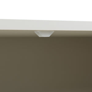 Vitrinkåp Susa 120x80x40 cm [en.casa]