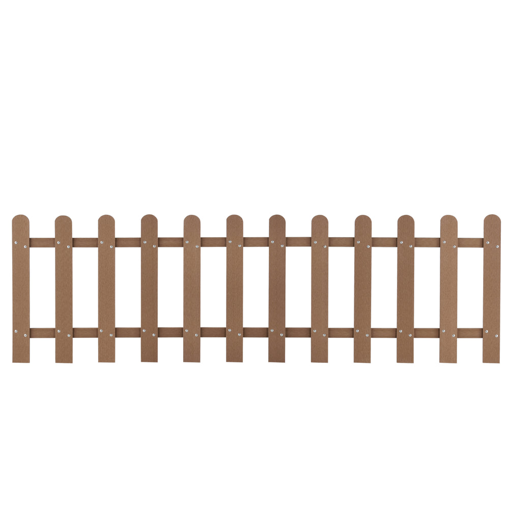 Trädgårdsstaket Elda WPC 200x60 cm i olika färger ny.trä - premiumXL