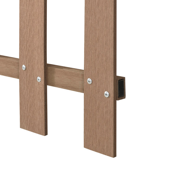 WPC Staket 200x60cm 12 spjälor [neu.holz] välj modell