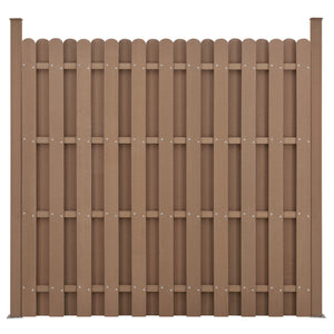 Staket med stolpe WPC 180x180cm [neu.holz] välj modell