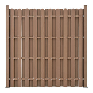 Staket med stolpe WPC 180x180cm [neu.holz] välj modell