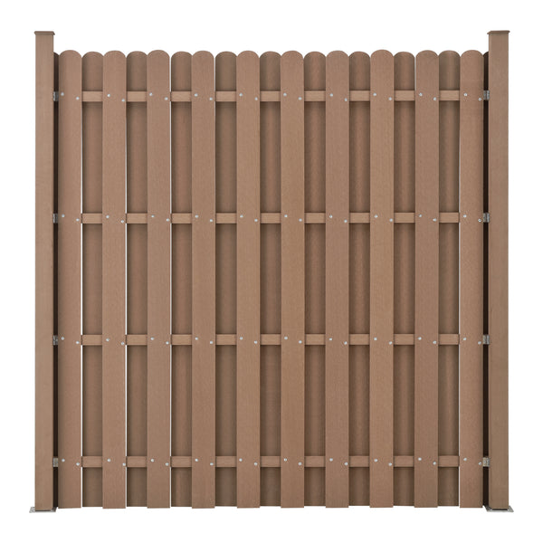 Staket med stolpe WPC 180x180cm [neu.holz] välj modell