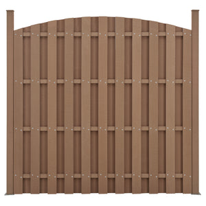 WPC Staket med stolpe 185x193cm [neu.holz] välj modell