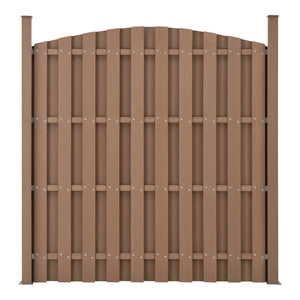 WPC Staket med stolpe 185x193cm [neu.holz] välj modell