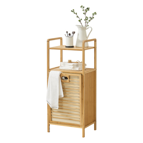 Bambu tvättställ Rendalen 40x30x95 cm [en.casa] - premiumXL