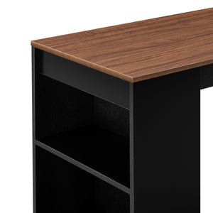 Elegant barbord med 3 hyllor 110x50x103cm [en.casa] välj modell