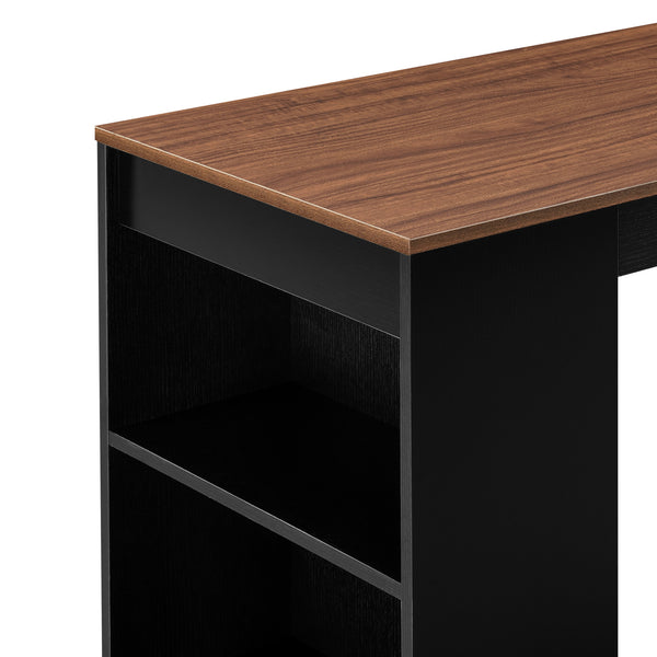 Elegant barbord med 3 hyllor 110x50x103cm [en.casa] välj modell