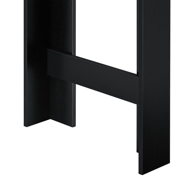 Elegant barbord med 3 hyllor 110x50x103cm [en.casa] välj modell