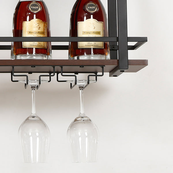 Vinhylla Hubro Svart/Valnötutseende [en.casa]